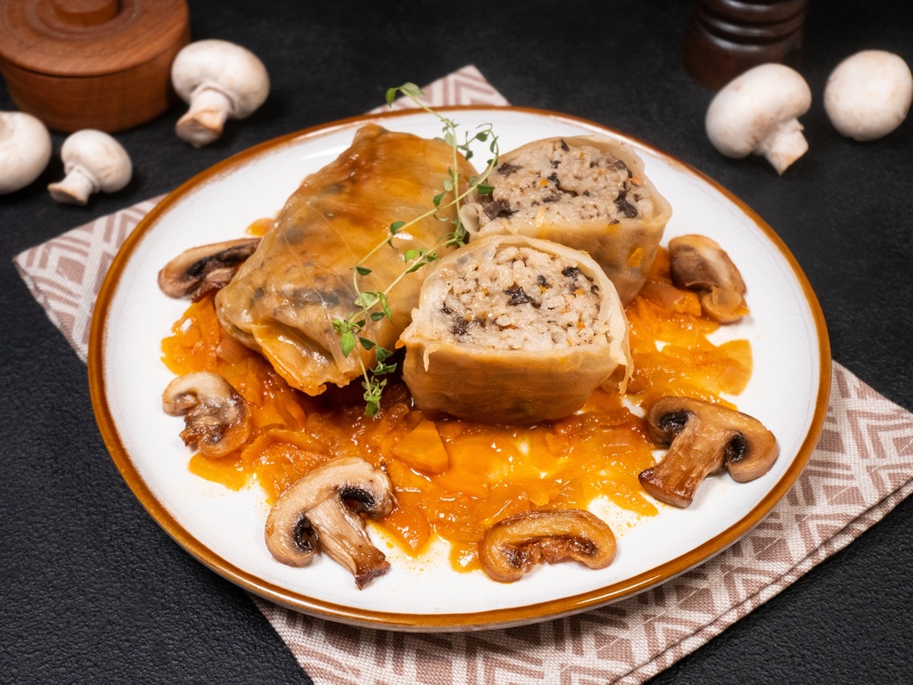 Mushroom Cabbage Rolls (1 kg, Frozen)
