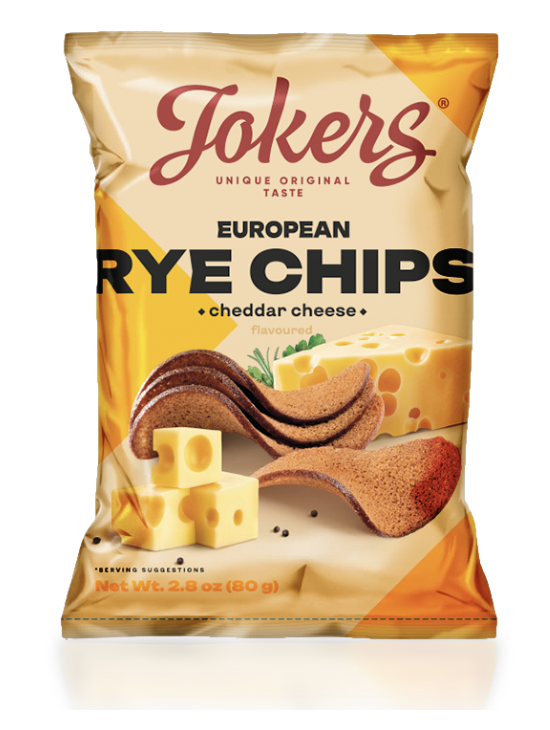Rye Chips with Cheese Flavour (80 g, JokerS)