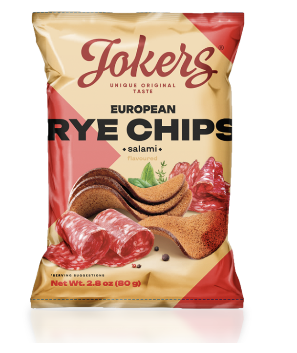 Rye Chips with Salami Flavour (80 g, JokerS)