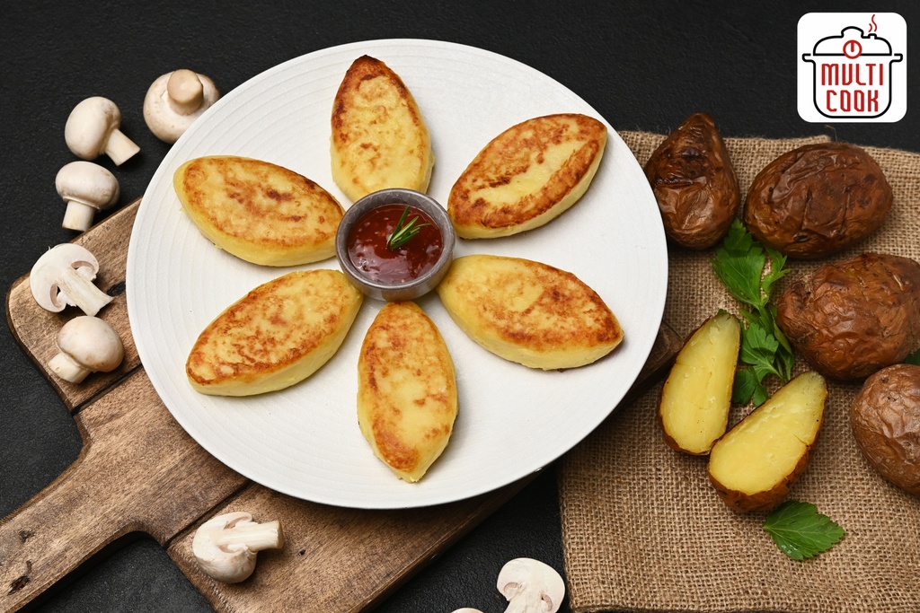 Mushroom-Stuffed Zrazy (Potato Patties) (540 g, Frozen)