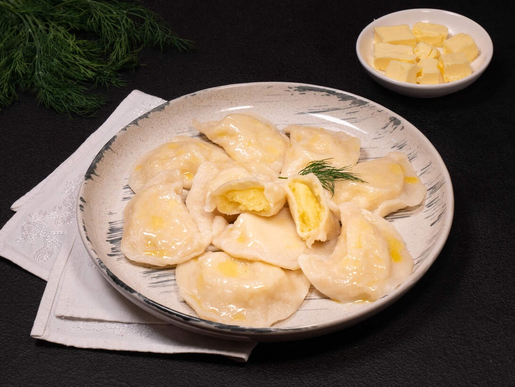 Potato and Butter Pierogies (540 g, Frozen)