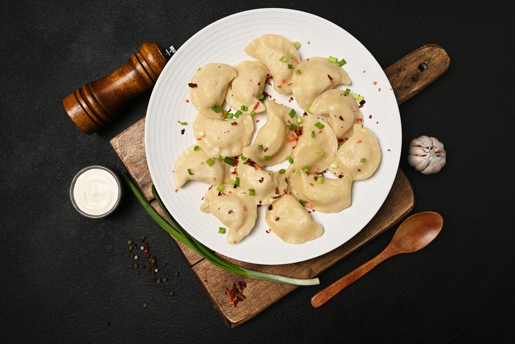 Gluten-Free Pork Pierogies (1 Dozen, 265 g, Frozen)