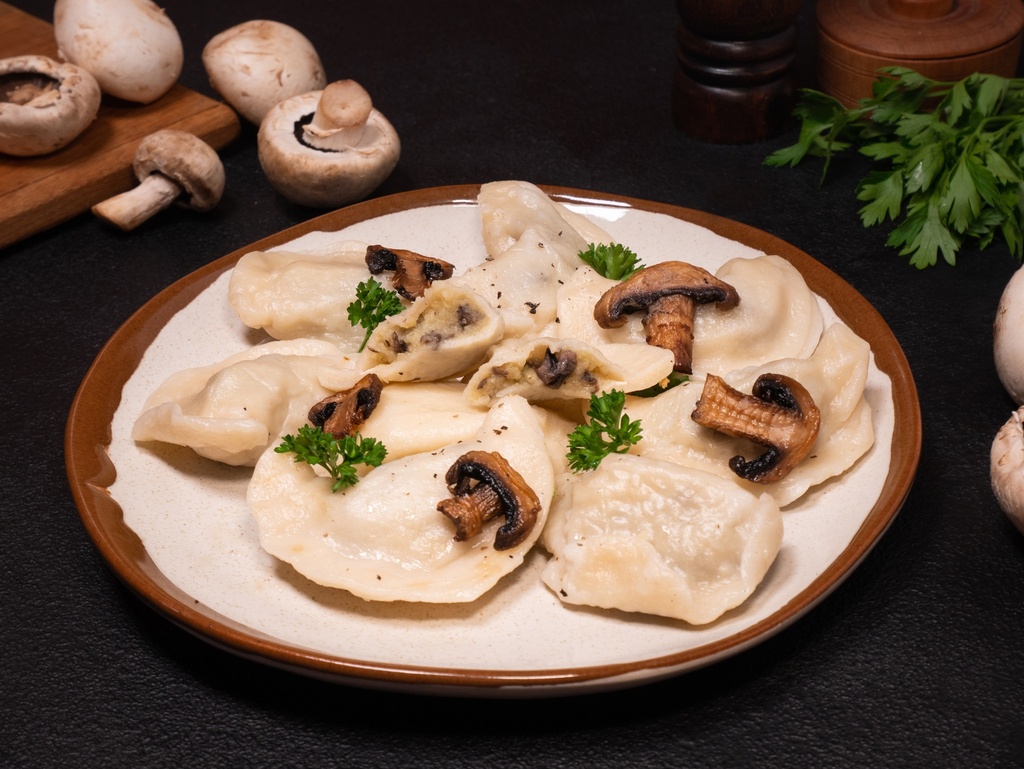 Potato and Mushroom Pierogies (540 g, Frozen)