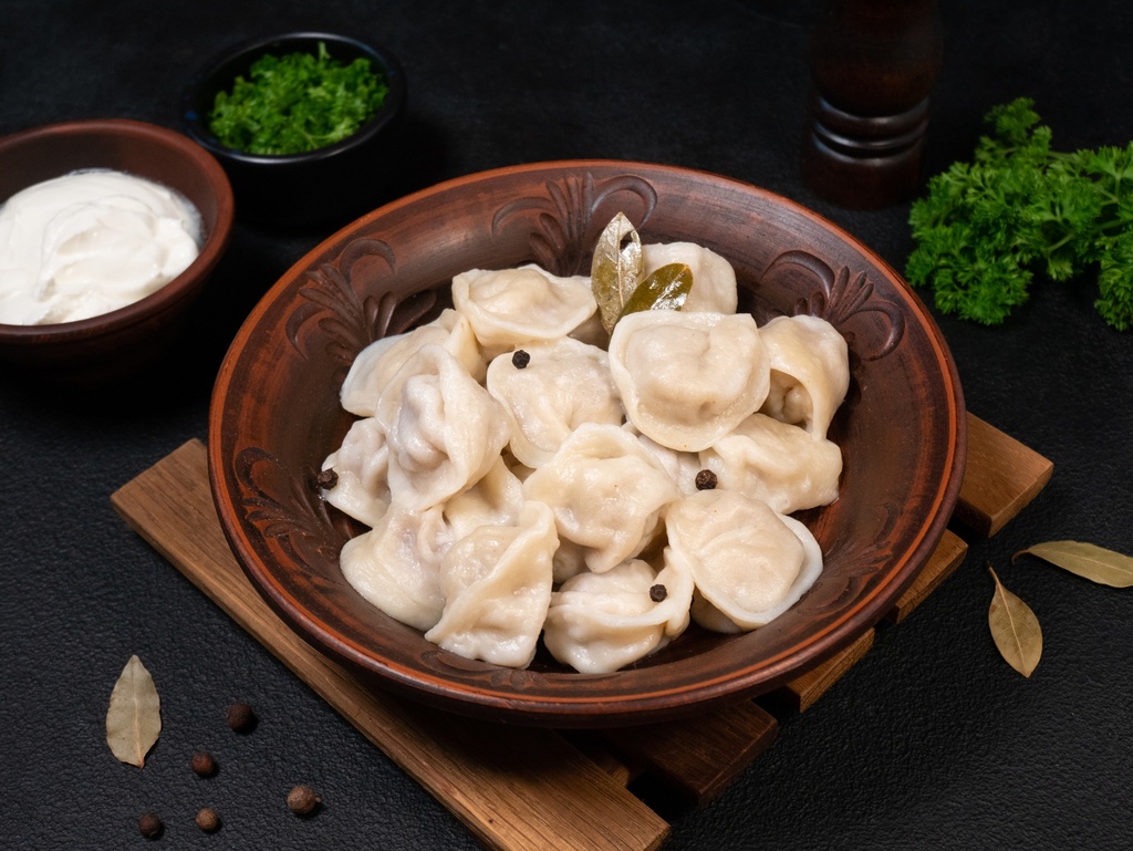 Pork Pelmeni (Dumplings) (Frozen) (1 kg)