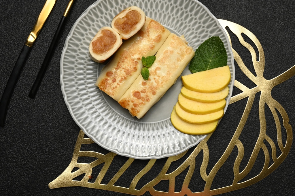 Caramelized Apple Crepes (425 g, Frozen)