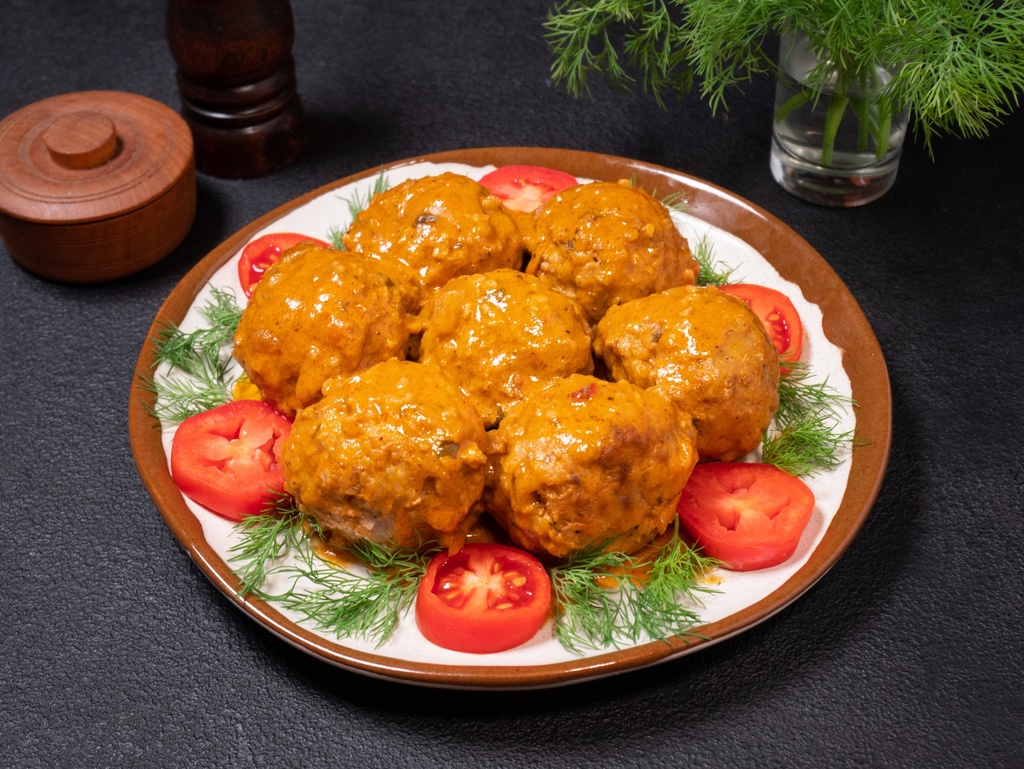 Pork Meatballs with Rice (400 g, Frozen)