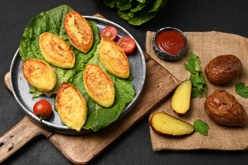 Pork-Stuffed Zrazy (Potato Patties) (540 g, Frozen)