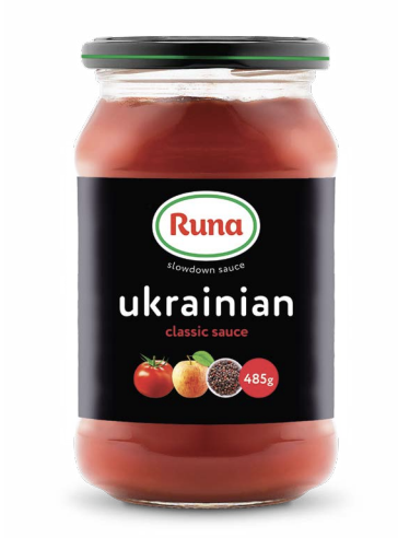 Sauce "Ukrainian", 458 g, Runa
