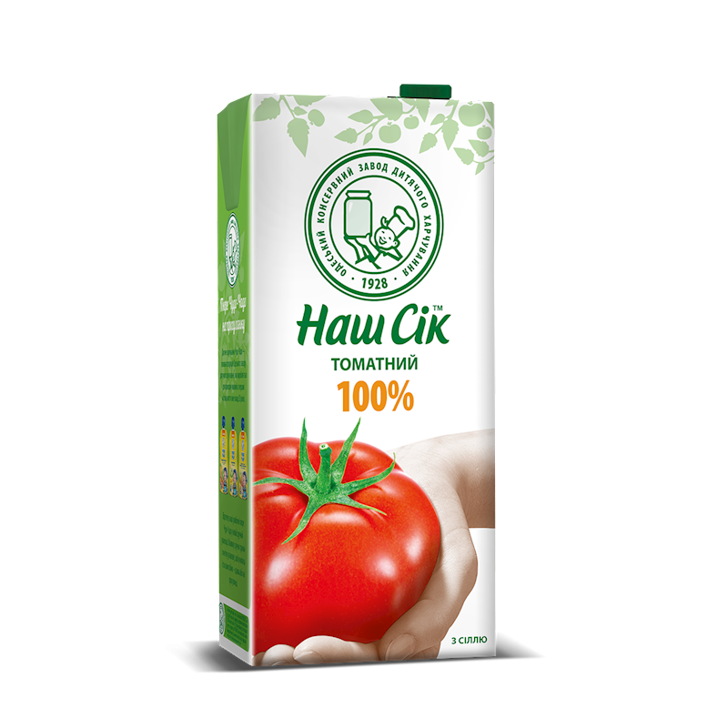Juice Tomato with Salt - Nash (950 ml)