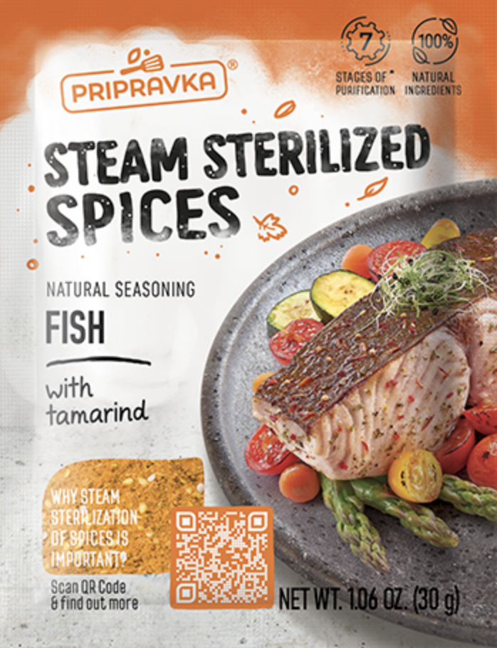 Seasoning for Fish (30 g, Pripravka)