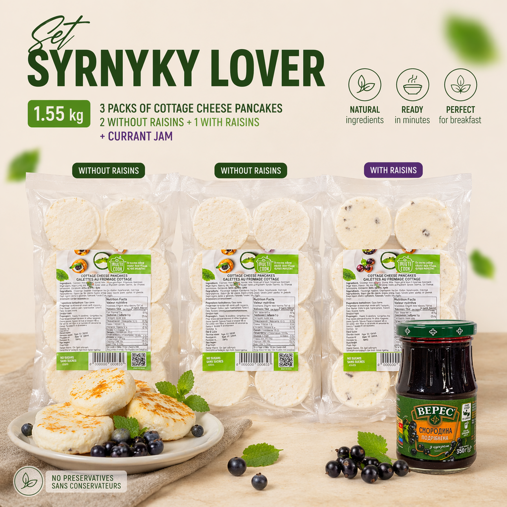 Syrnyky Lover Set 1.55 kg 🔥 Save 15%