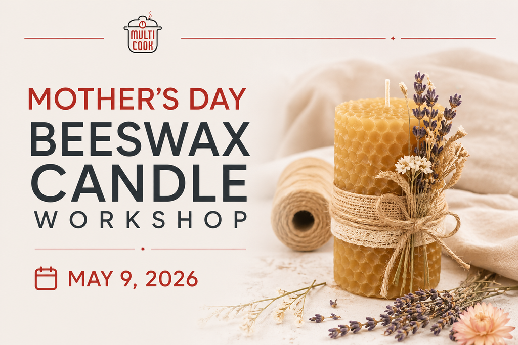 Mother’s Day Beeswax Candle Workshop - $39