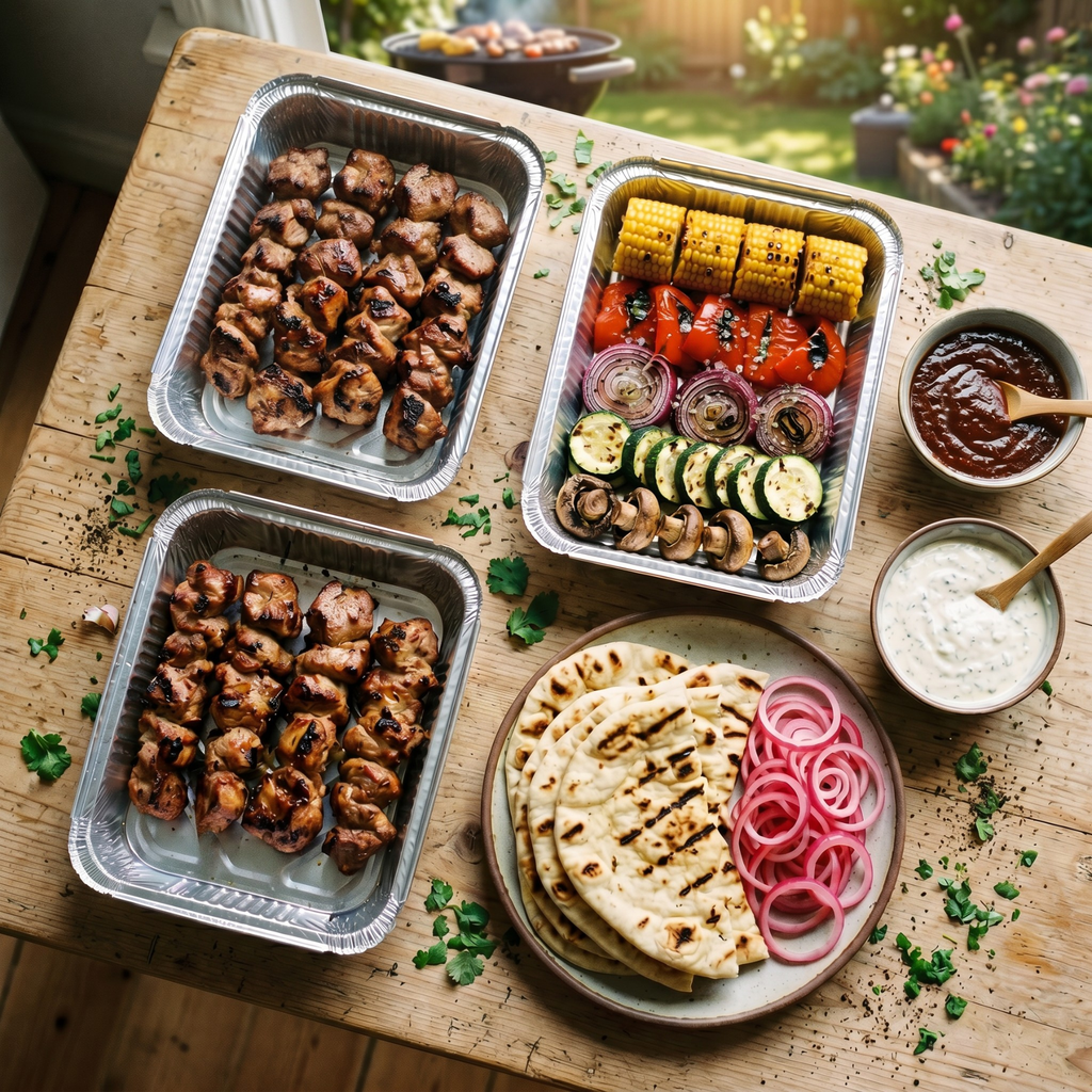 Shashlik Ready-to-Grill Set (4–6 People, ~3.6 kg)  24h Pre-Order ⭐
