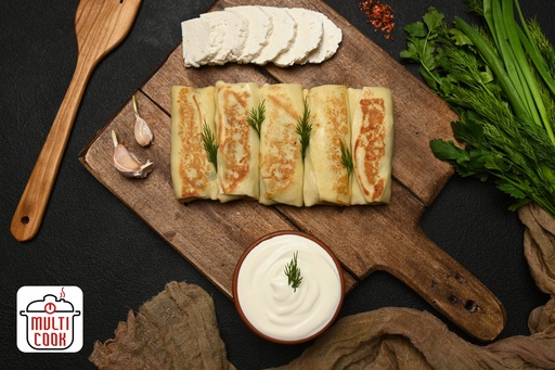 Feta Cheese and Herb Crepes (425 g, Frozen)