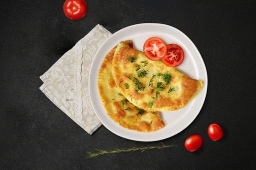 Cheese and Herb Chebureki (Stuffed Pastry) (440 g, Frozen)
