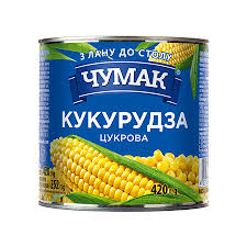 Sweet Corn, 420 g, Chumak