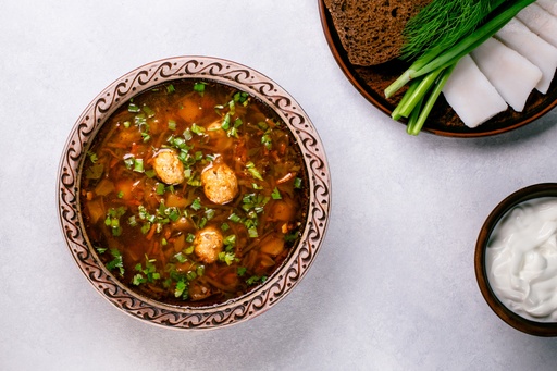 Pork Red Borscht (400 ml, Frozen)