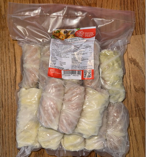 Beef Cabbage Rolls (1.35 kg, Frozen)