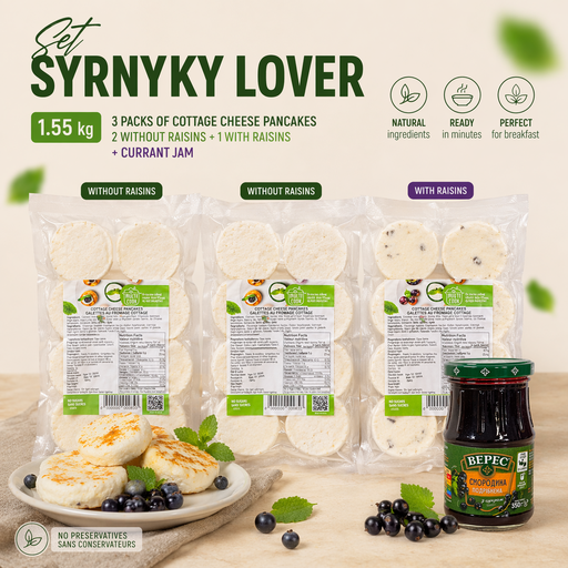 Syrnyky Lover Set 1.55 kg 🔥 Save 15%
