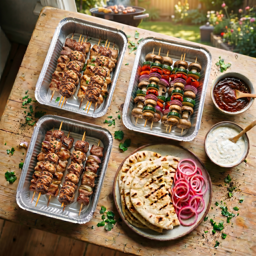 Family Ready-to-Grill Skewers Set (4–6 people, ~3.6 kg) 24h Pre-Order ⭐